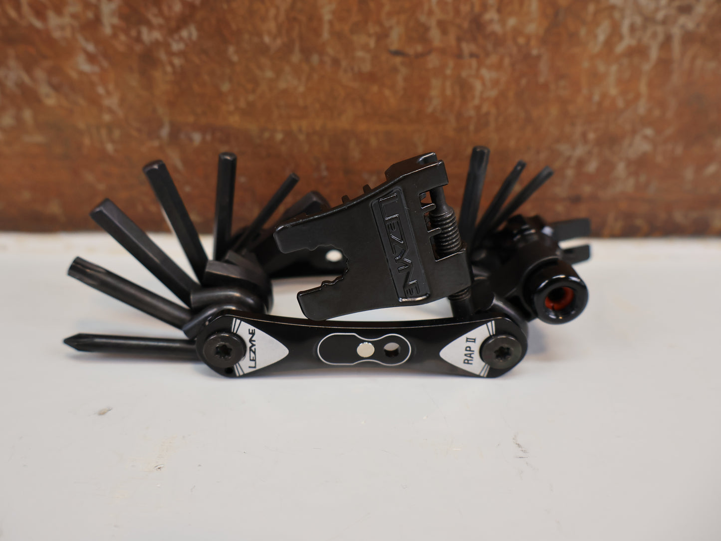 LEZYNE RAP II 25 CO2 MULTITOOL / 25 FUNKTIONEN / SCHWARZ / MINIWERKZEUG