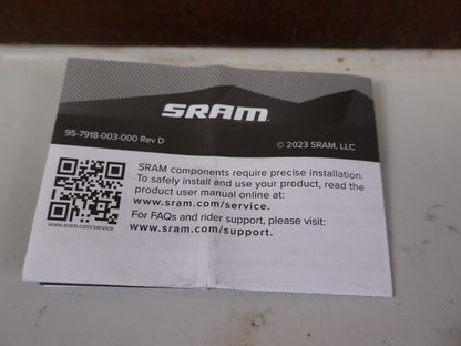 SRAM CODE GUIDE RE BREMSBELÄGE GESINTERT STAHL