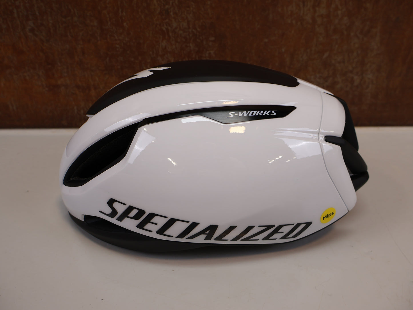 SPECIALIZED S-WORKS EVADE 3 AERO RENNRADHELM / WEISS / MIPS AIR NODE