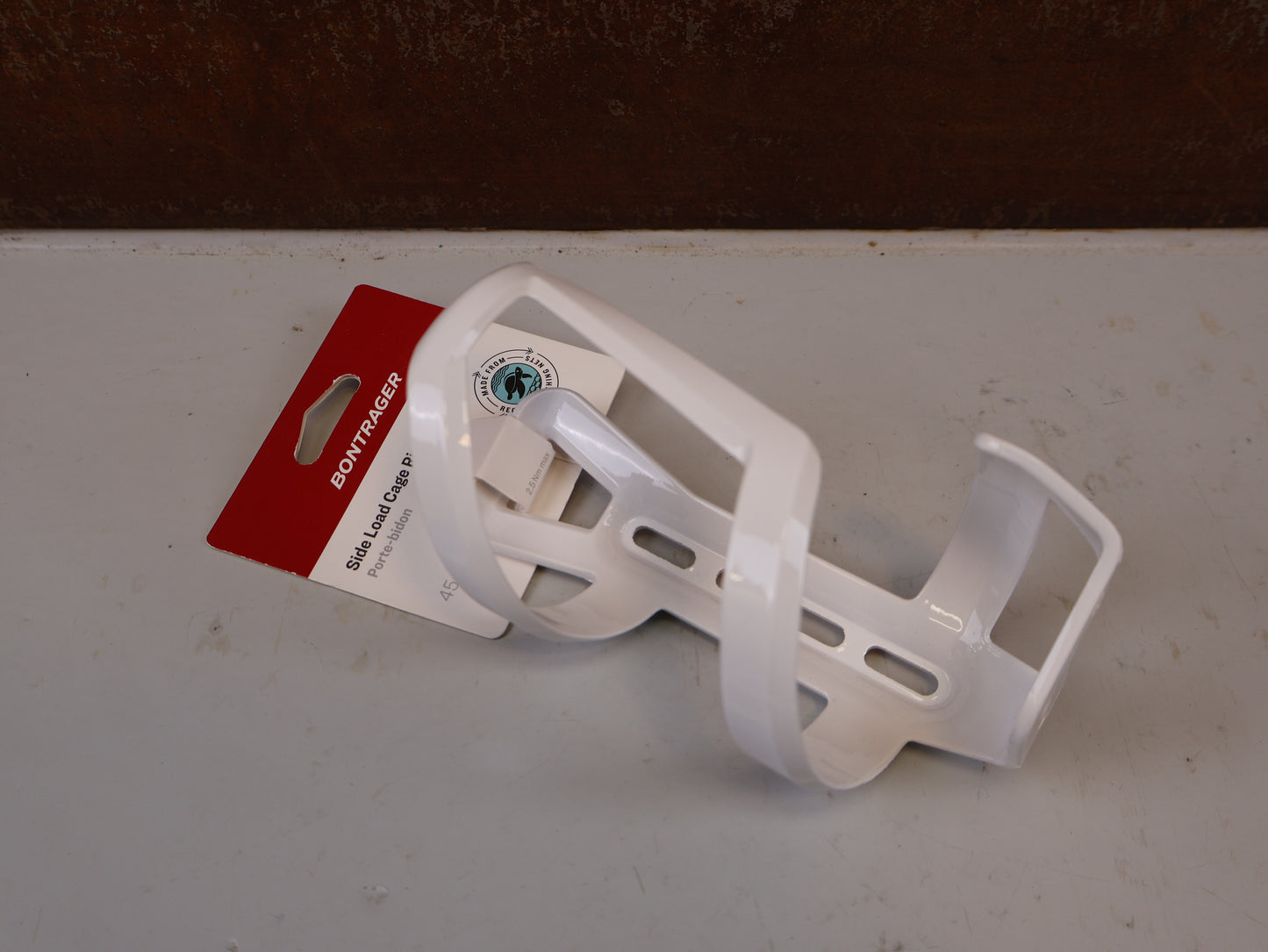 BONTRAGER RIGHT SIDE LOAD FLASCHENHALTER WHITE RECYCLED