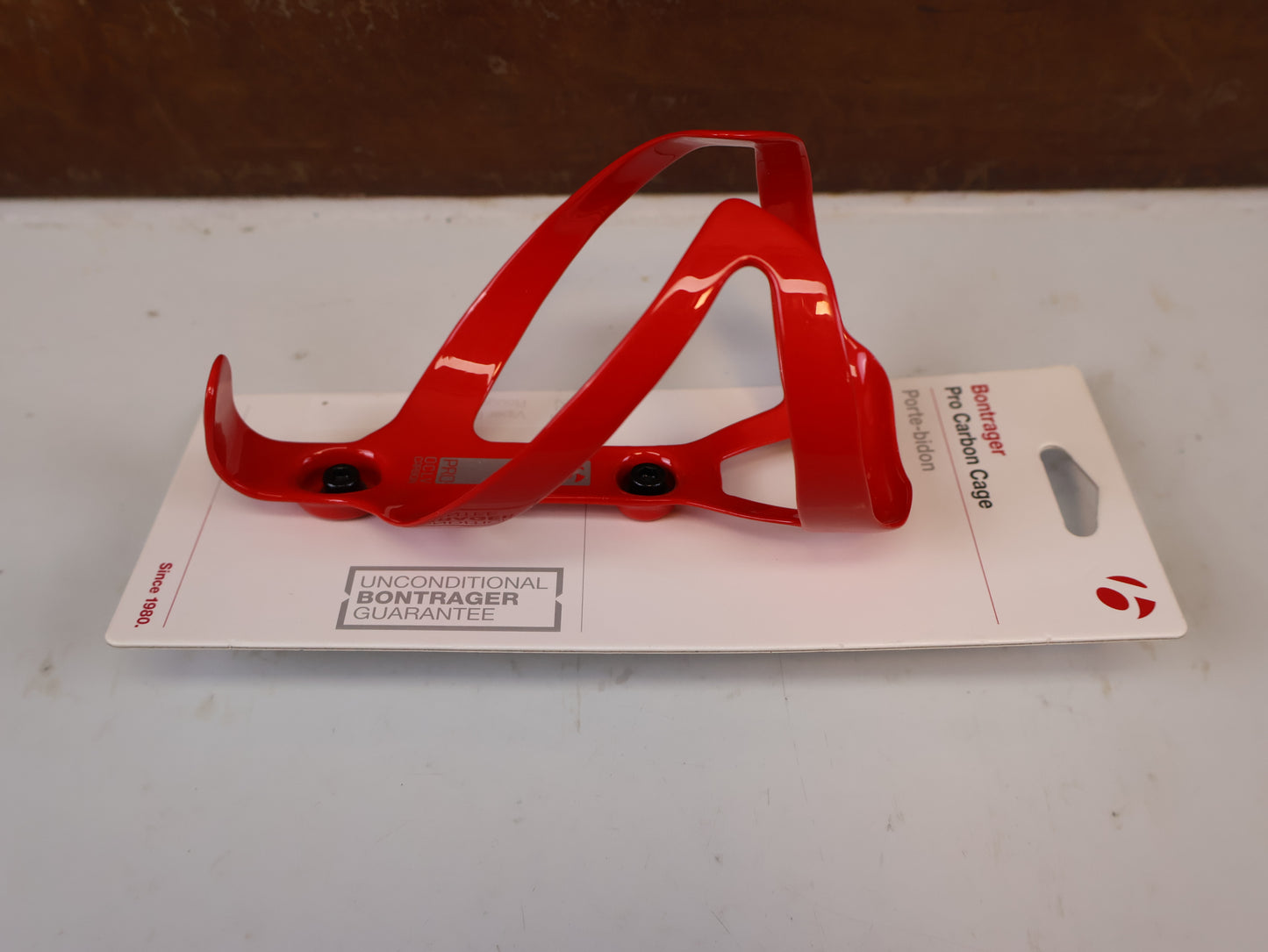 BONTRAGER PRO VOLLCARBON FLASCHENHALTER VIPER RED
