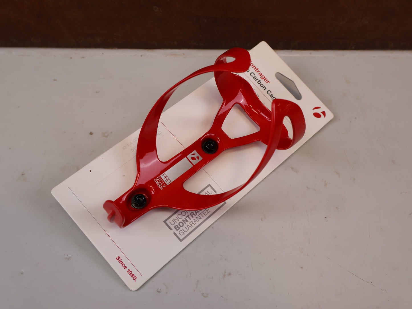 BONTRAGER PRO VOLLCARBON FLASCHENHALTER VIPER RED