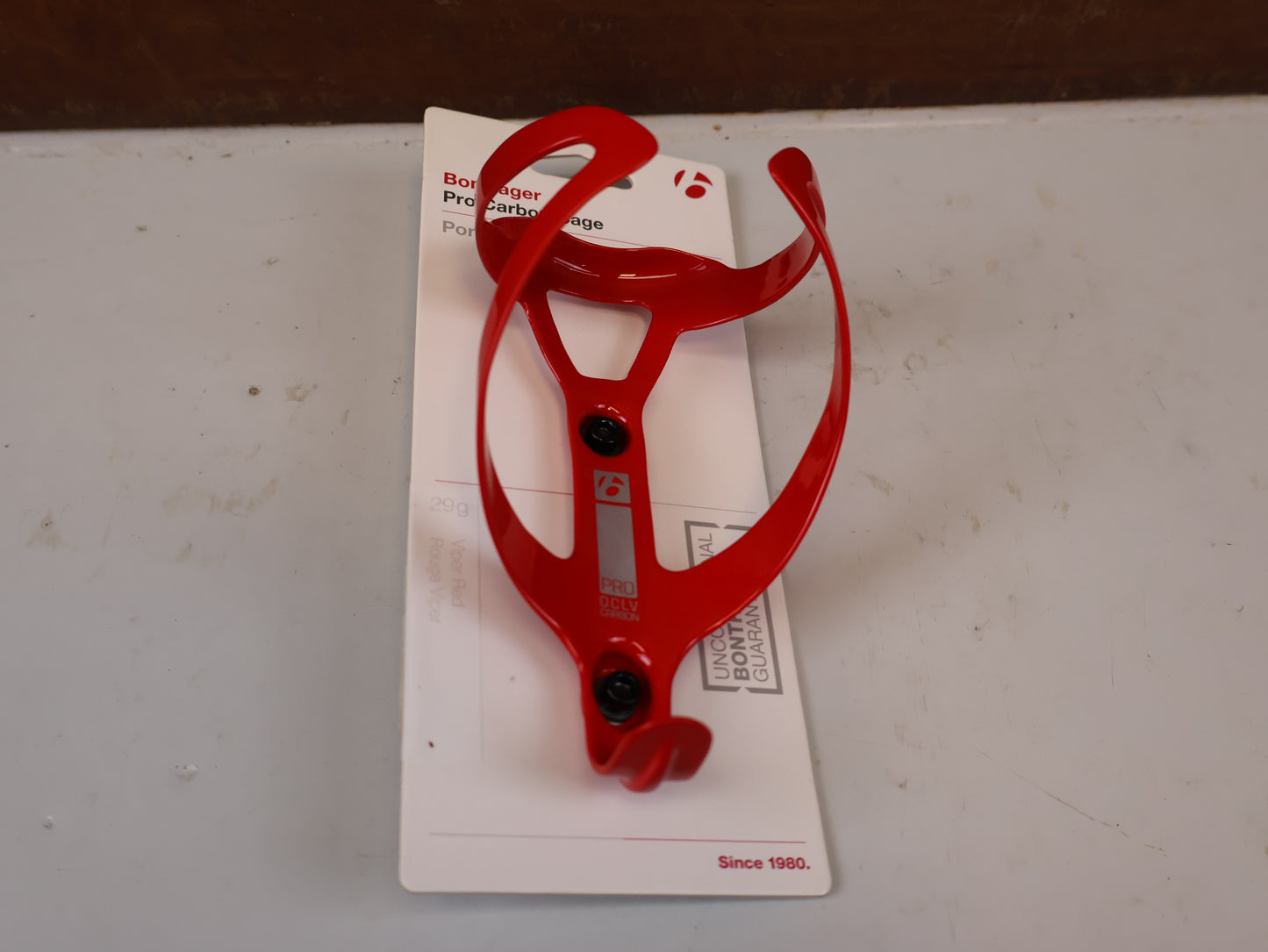 BONTRAGER PRO VOLLCARBON FLASCHENHALTER VIPER RED