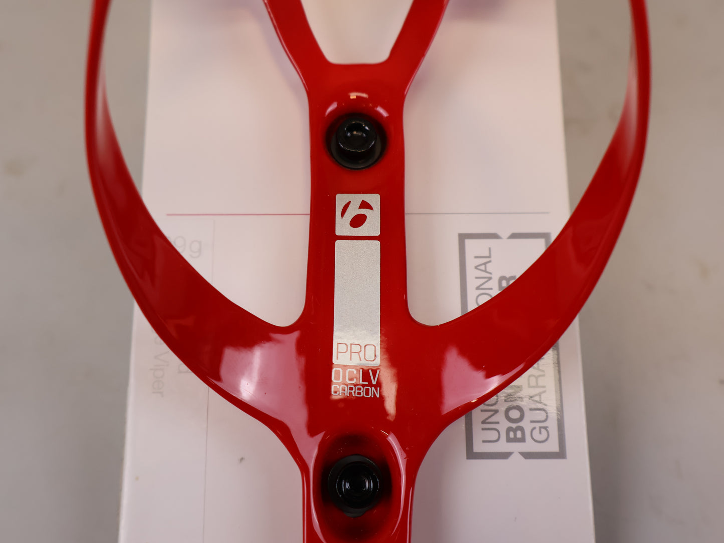 BONTRAGER PRO VOLLCARBON FLASCHENHALTER VIPER RED