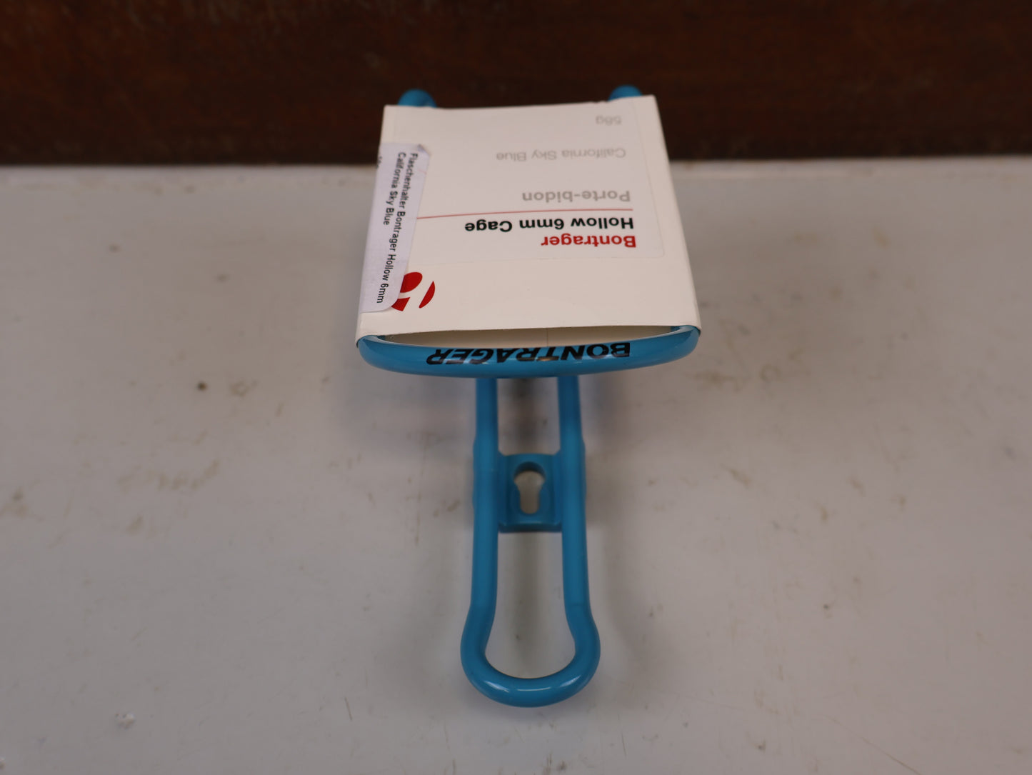 BONTRAGER HOLLOW 6MM FLASCHENHALTER LIGHT BLUE BLAU