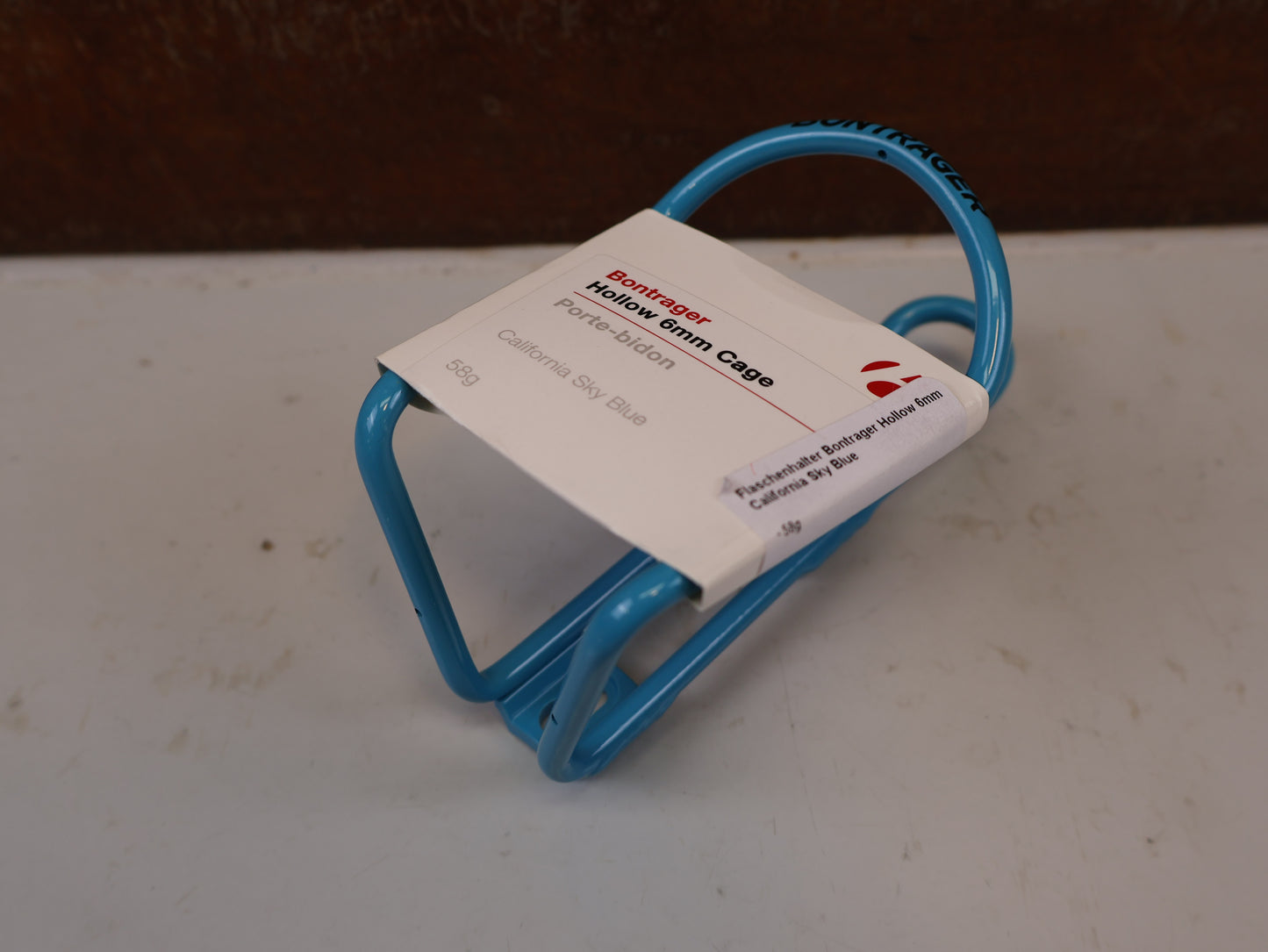 BONTRAGER HOLLOW 6MM FLASCHENHALTER LIGHT BLUE BLAU