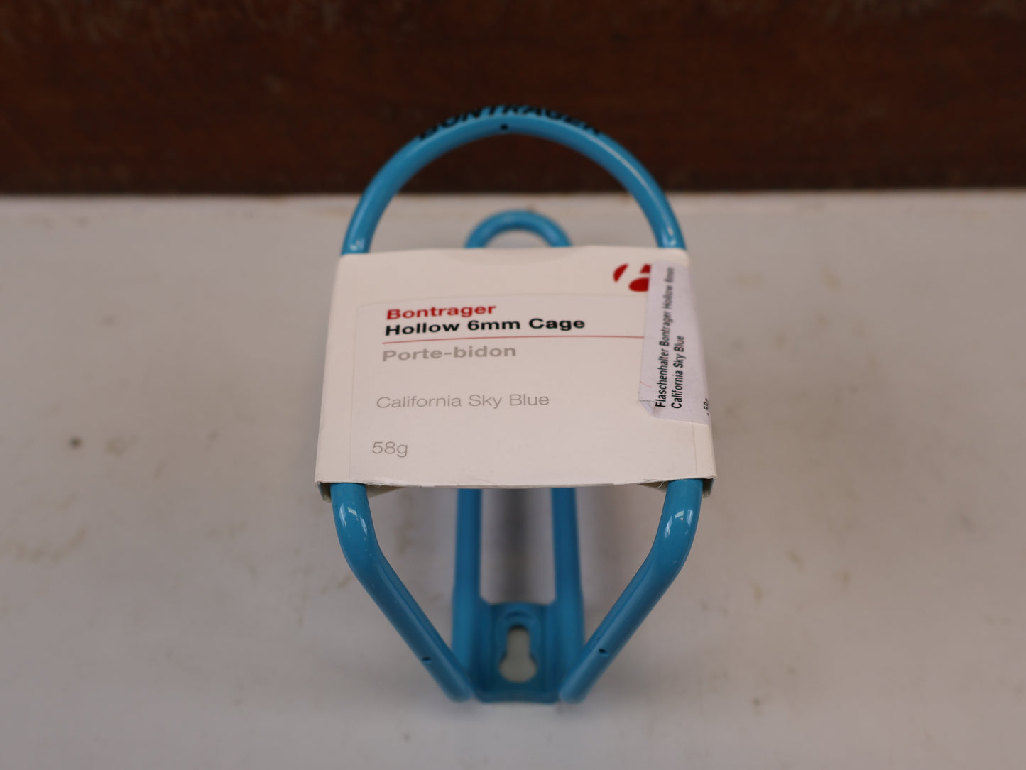 BONTRAGER HOLLOW 6MM FLASCHENHALTER LIGHT BLUE BLAU