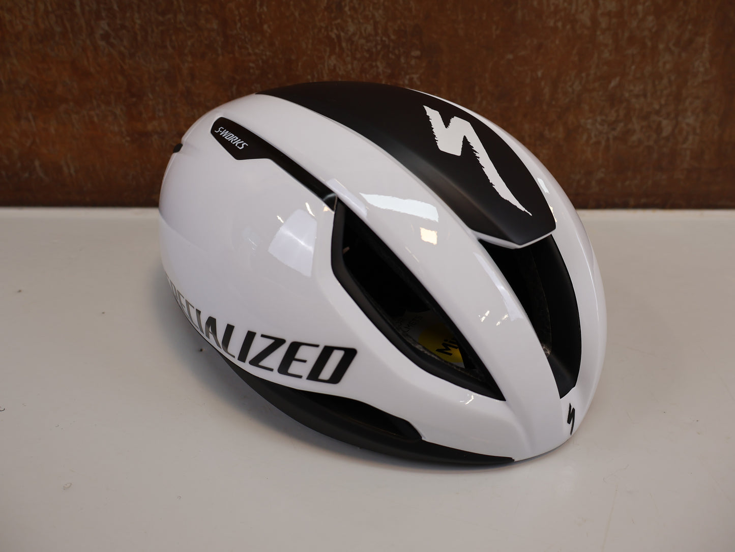 SPECIALIZED S-WORKS EVADE 3 AERO RENNRADHELM / WEISS / MIPS AIR NODE