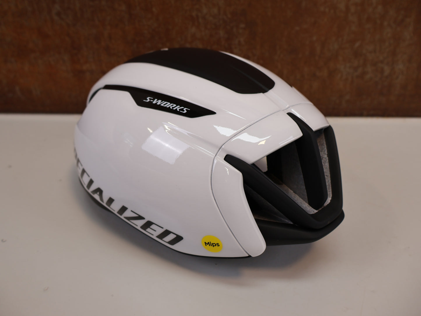 SPECIALIZED S-WORKS EVADE 3 AERO RENNRADHELM / WEISS / MIPS AIR NODE