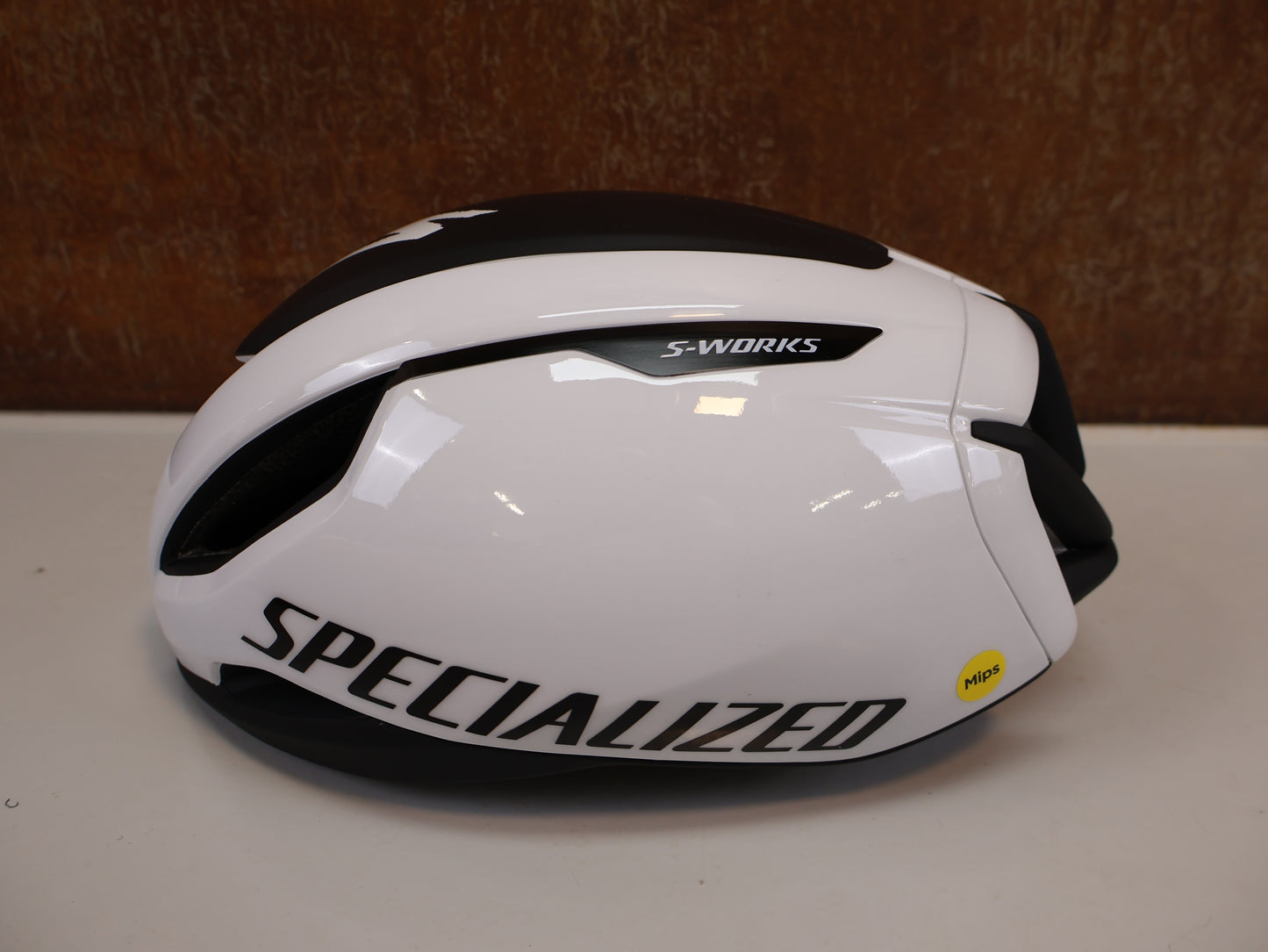 SPECIALIZED S-WORKS EVADE 3 AERO RENNRADHELM / WEISS / MIPS AIR NODE
