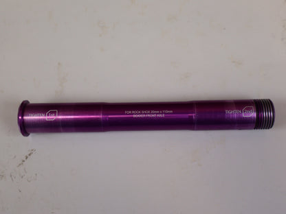 BURGTEC STECKACHSE ROCKSHOX BOXXER 20X110 PURPLE RAIN