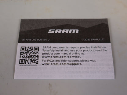 SRAM BREMSLEITUNG 200 CM SCHWARZ BANJO SCHWARZ
