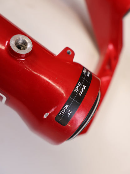 ROCKSHOX BOXXER ULTIMATE D1 29 LOWER LEG CASTING RED