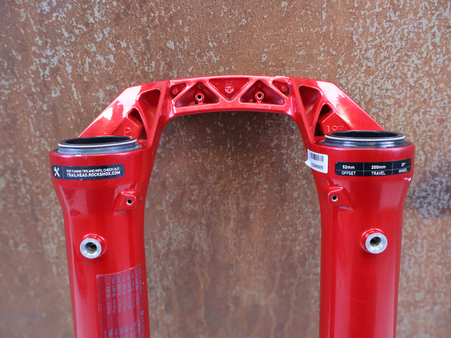 ROCKSHOX BOXXER ULTIMATE D1 29 LOWER LEG CASTING RED
