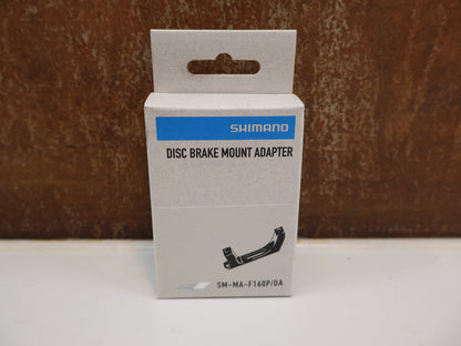 SHIMANO ADAPTER SM-MA-F160P/D / FLATMOUNT GABEL AUF PM SATTEL / VR 160 MM