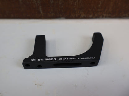 SHIMANO ADAPTER SM-MA-F160P/D / FLATMOUNT GABEL AUF PM SATTEL / VR 160 MM