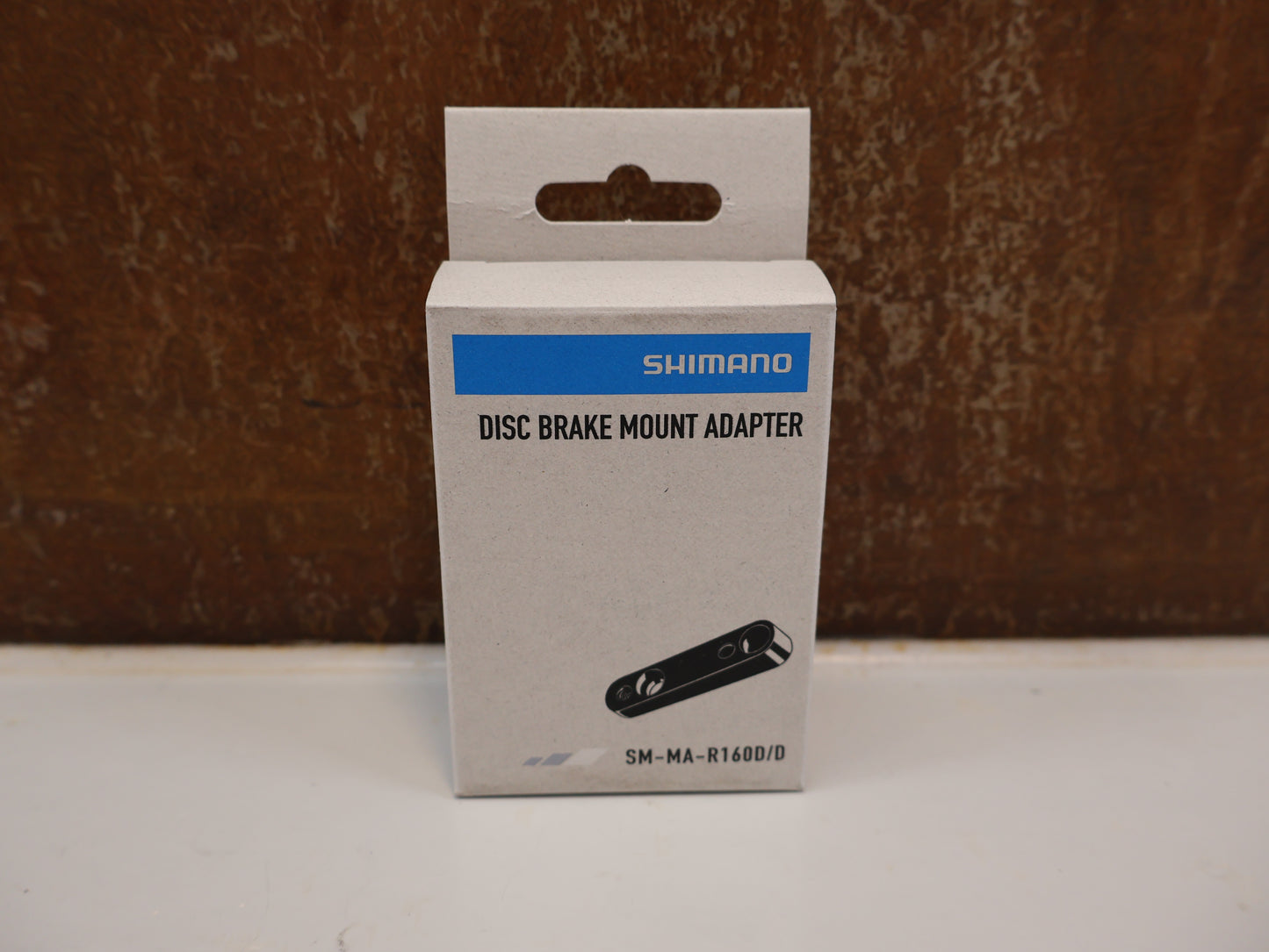 SHIMANO ADAPTER SM-MA-R160D/D / FLATMOUNT RAHMEN AUF FLATMOUNT SATTEL / HR 160 MM
