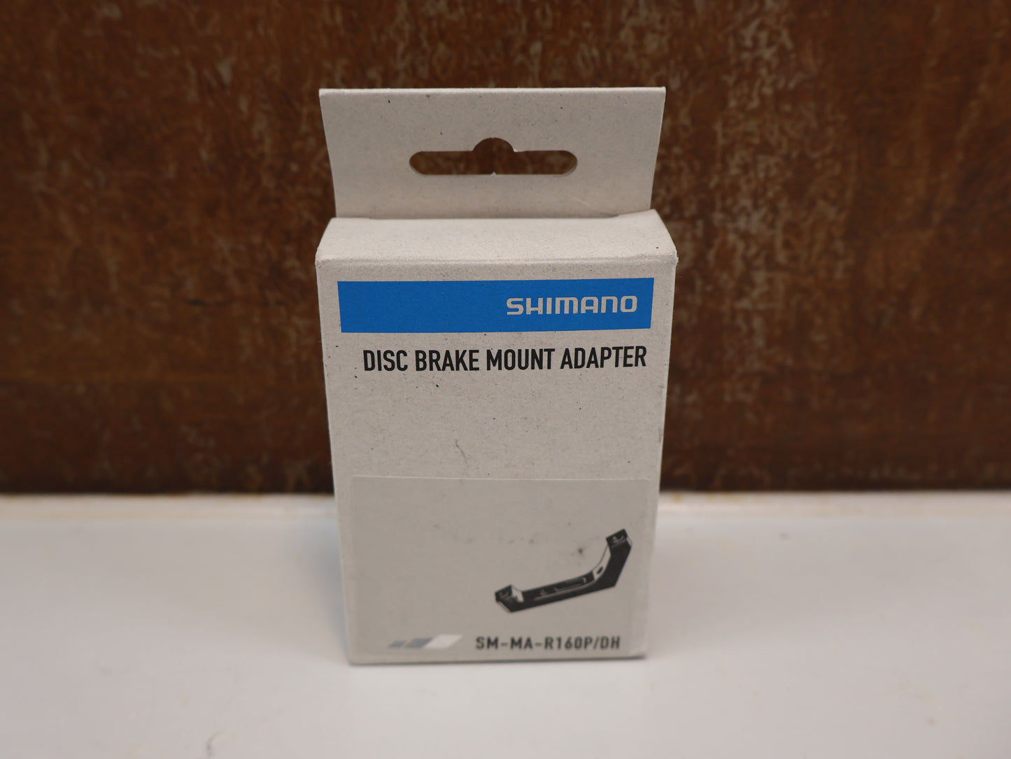 SHIMANO ADAPTER SM-MA-R160P/D / FLATMOUNT RAHMEN AUF PM SATTEL / HR 160 MM