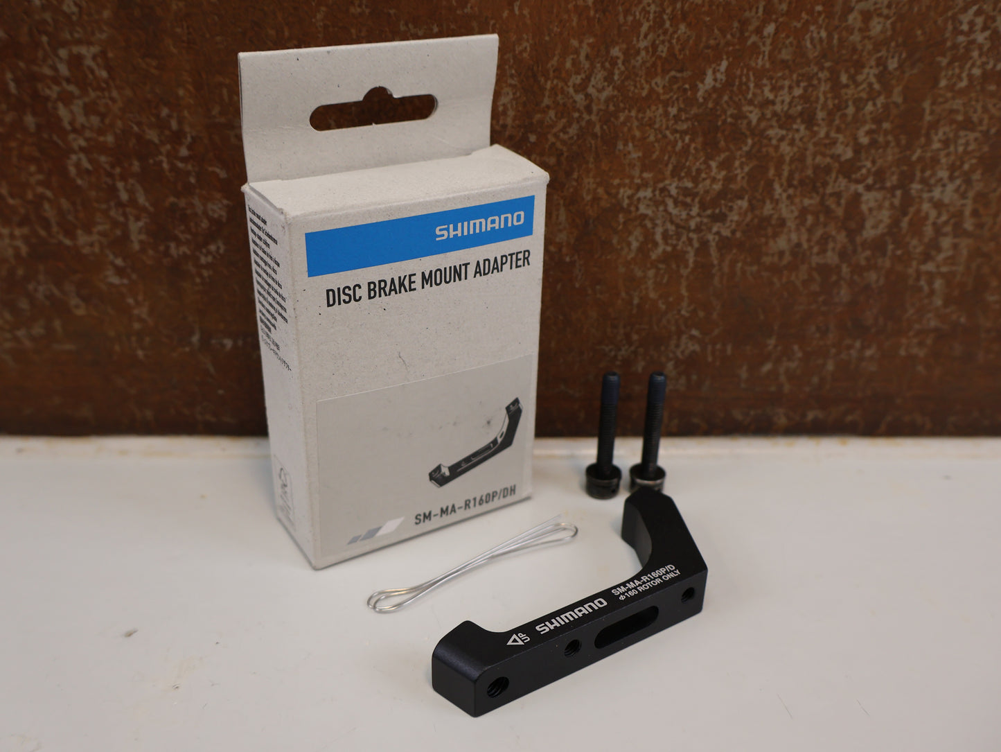 SHIMANO ADAPTER SM-MA-R160P/D / FLATMOUNT RAHMEN AUF PM SATTEL / HR 160 MM