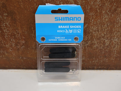 SHIMANO R55C3 BREMSGUMMIS 4ER-SET / DURA-ACE ULTEGRA 105 / ALU