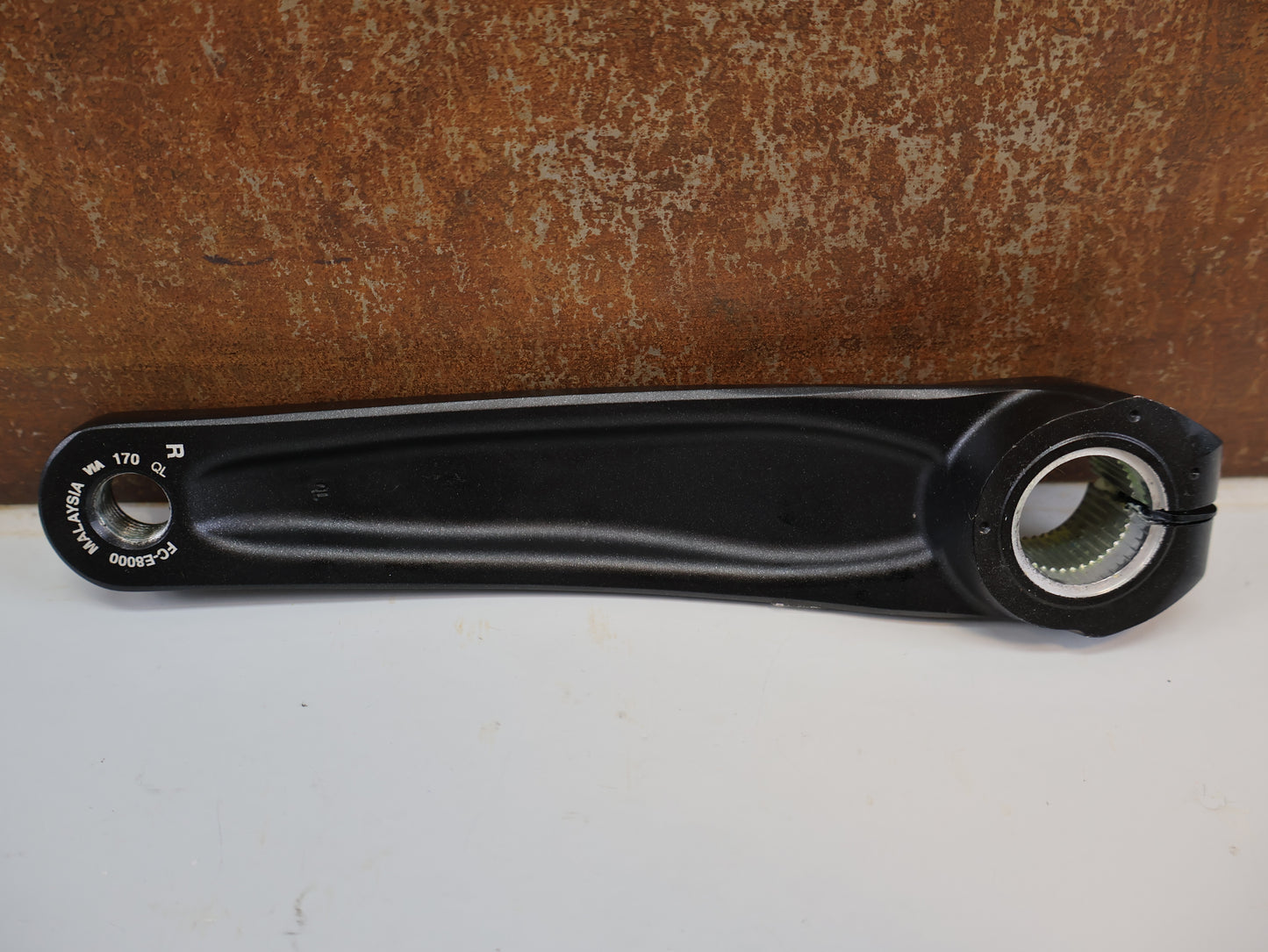 SHIMANO STEPS FC-E8000 KURBELARMSET / 170 MM / E-BIKE / SCHWARZ