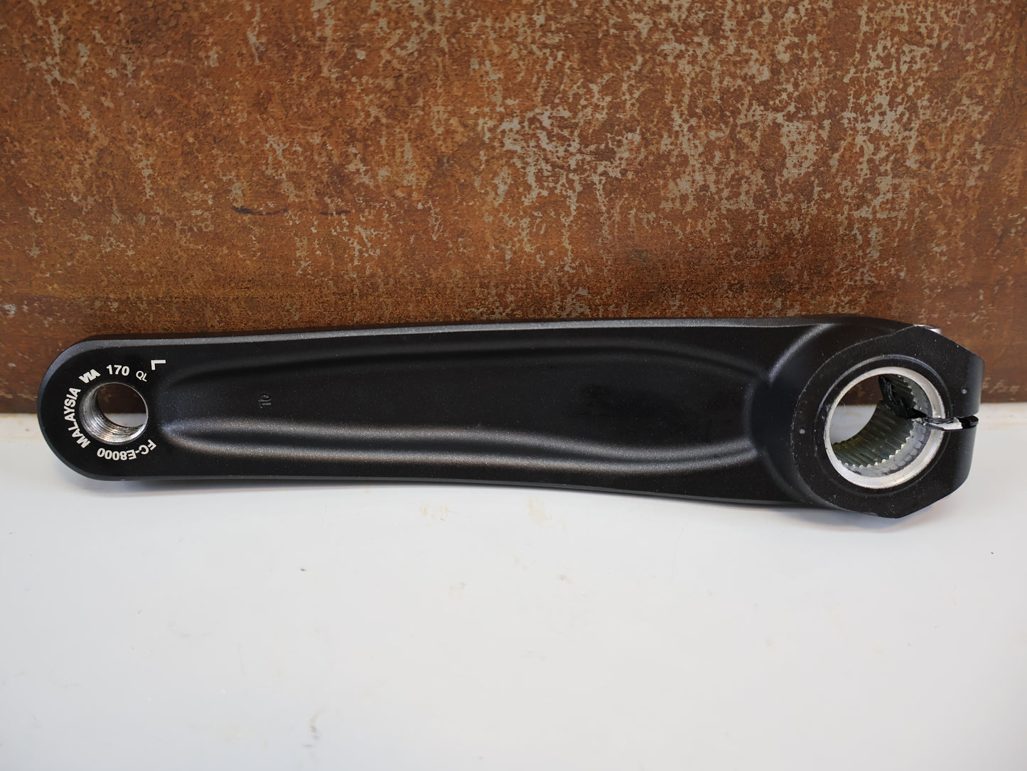 SHIMANO STEPS FC-E8000 KURBELARMSET / 170 MM / E-BIKE / SCHWARZ