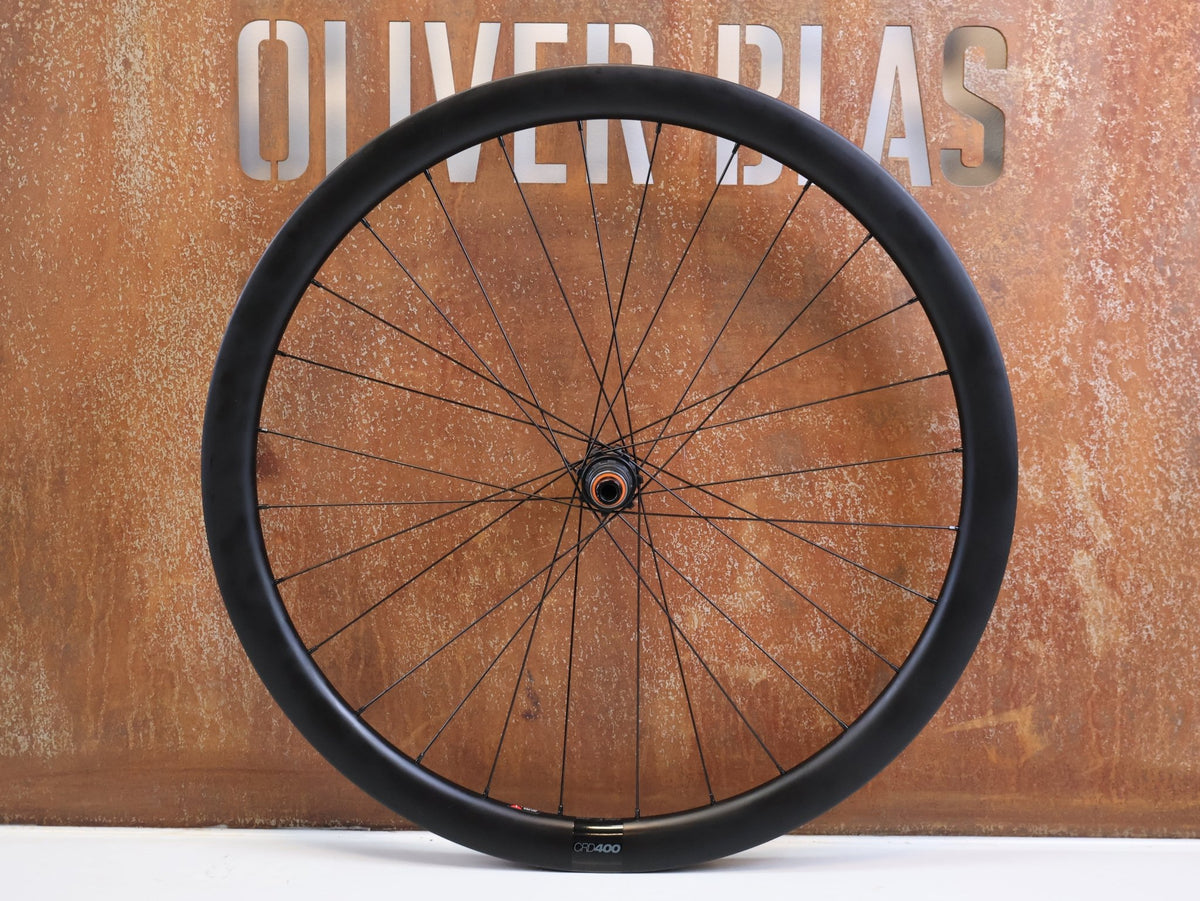 Laufrad/Laufradsatz von BMC, BMC CRD-400 CARBON LAUFRADSATZ / 40 MM / GRAVEL / XDR vor USEDBIKES-OB.DE Hintergrund