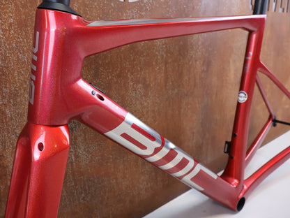 Rennradrahmen von BMC, BMC Teammachine SLR Carbon Rahmenset Gr 54 1820g Disc / Bastlerware vor USEDBIKES-OB.DE Hintergrund