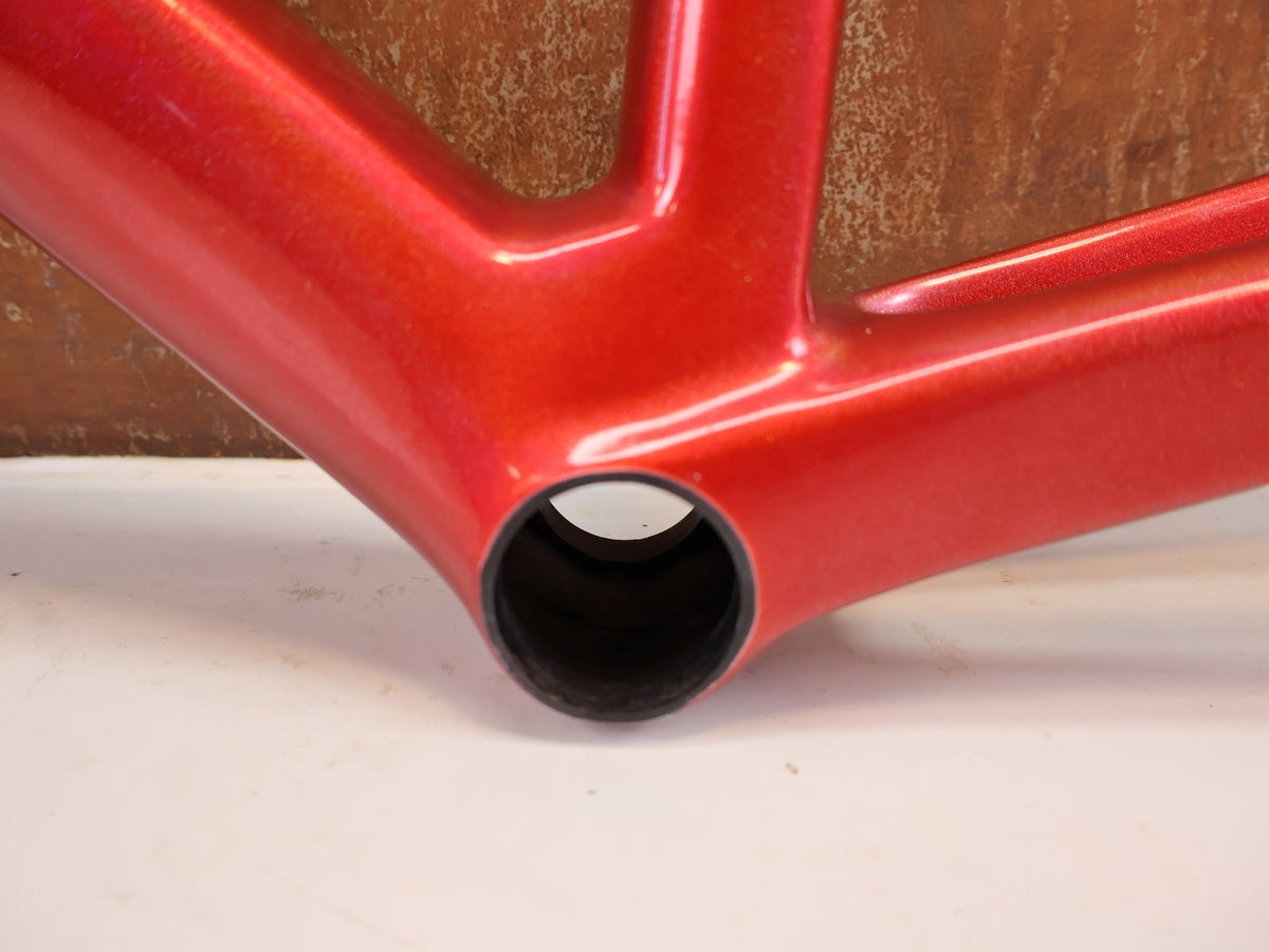 Rennradrahmen von BMC, BMC Teammachine SLR Carbon Rahmenset Gr 54 1820g Disc / Bastlerware vor USEDBIKES-OB.DE Hintergrund