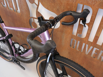 Gravel/Cyclocross von Bmc, BMC URS 01 LT ONE / GRÖSSE L / MODELL 2024 / SRAM X0 EAGLE TRANSMISSION vor USEDBIKES-OB.DE Hintergrund