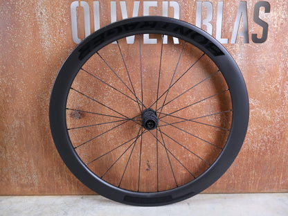 Laufrad/Laufradsatz von Bontrager, BONTRAGER AEOLUS ELITE 50 DISC LAUFRADSATZ / OCLV CARBON / 50 MM / ROAD / 1755G vor USEDBIKES - OB.DE Hintergrund