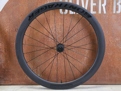 Laufrad/Laufradsatz von Bontrager, BONTRAGER AEOLUS ELITE 50 TLR LAUFRADSATZ DISC vor USEDBIKES - OB.DE Hintergrund