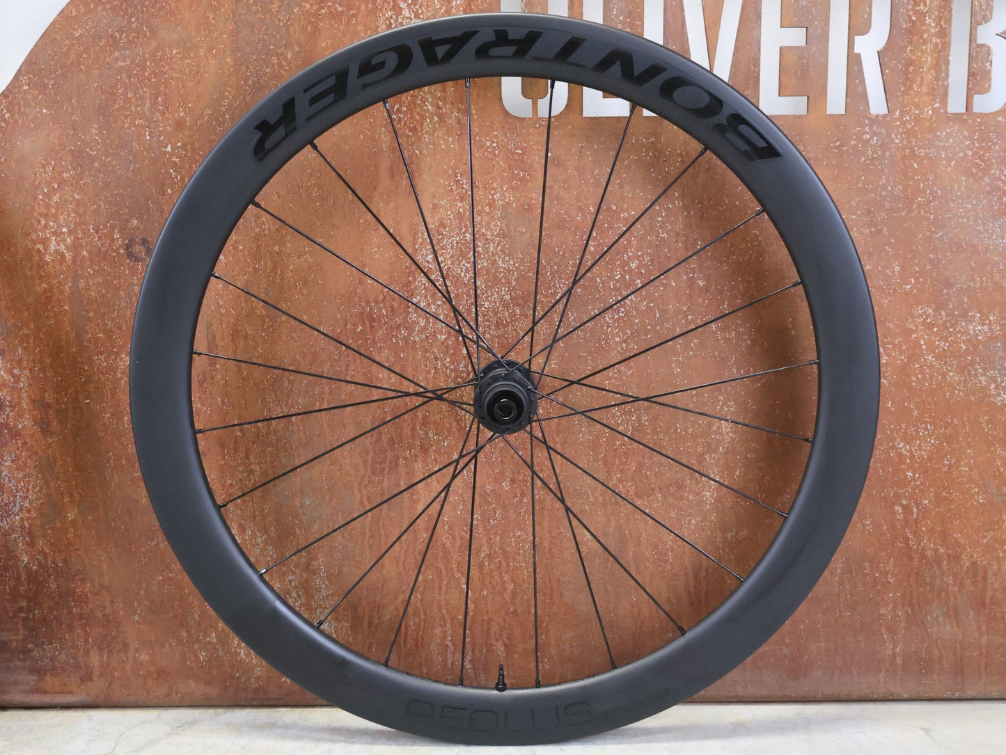 Laufrad/Laufradsatz von Bontrager, BONTRAGER AEOLUS ELITE 50 TLR LAUFRADSATZ DISC vor USEDBIKES - OB.DE Hintergrund