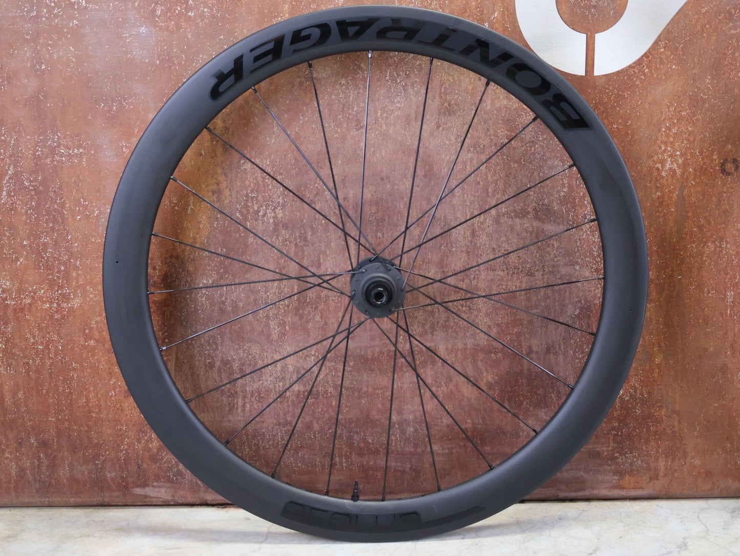 Laufrad/Laufradsatz von Bontrager, BONTRAGER AEOLUS ELITE 50 TLR LAUFRADSATZ DISC vor USEDBIKES - OB.DE Hintergrund