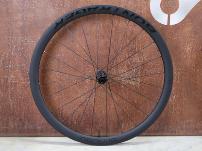 Laufrad/Laufradsatz von Bontrager, BONTRAGER AEOLUS PRO 37 TLR LAUFRADSATZ DISC vor USEDBIKES - OB.DE Hintergrund