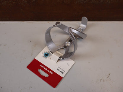 Trinkflaschen und Halter von Bontrager, BONTRAGER ELITE RECYCLED FLASCHENHALTER GRAU 38G vor USEDBIKES-OB.DE Hintergrund