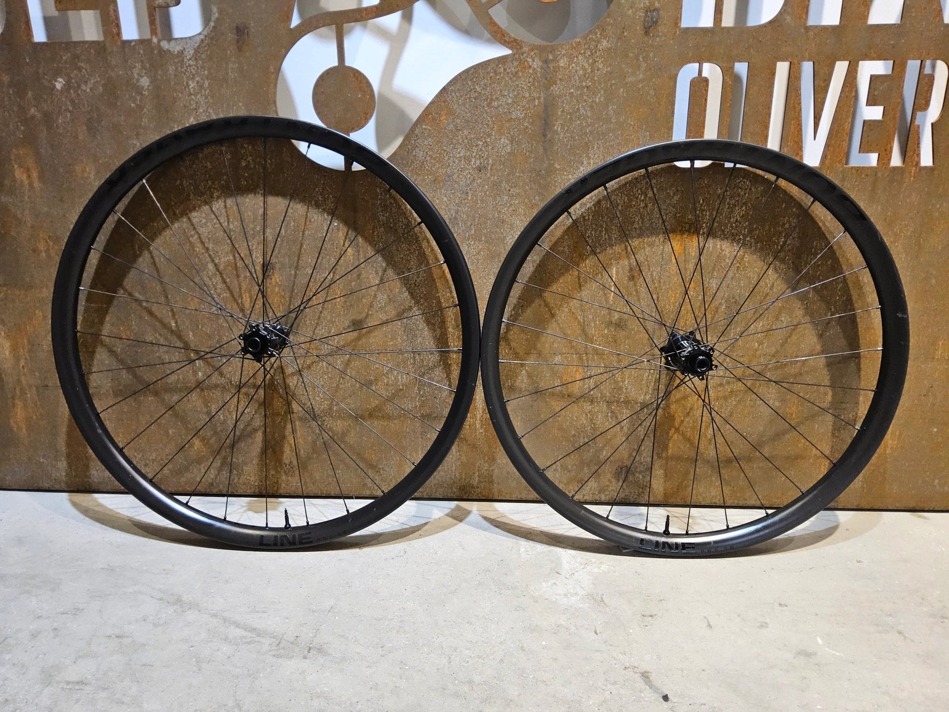 Laufrad/Laufradsatz von Bontrager, BONTRAGER LINE PRO 30 CARBON LAUFRADSATZ 29 / 27,5 ZOLL DISC XD - FREILAUF vor USEDBIKES - OB.DE Hintergrund