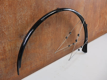 Schutzbleche, Gepäckträger & Körbe von Bontrager, BONTRAGER NCS SCHUTZBLECHSET 700C X 18-25MM SCHWARZ GLÄNZEND vor USEDBIKES-OB.DE Hintergrund