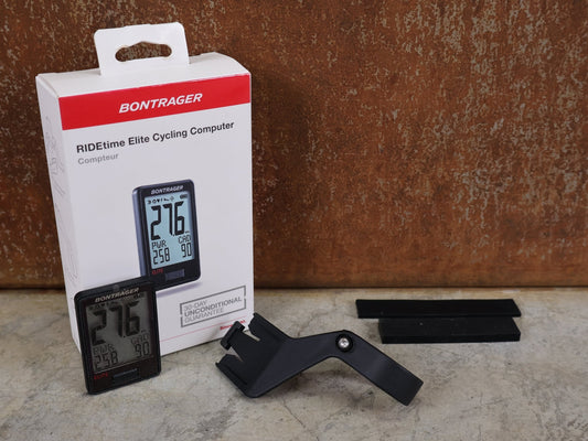 GPS - Geräte & Sensoren von Bontrager, BONTRAGER RIDETIME ELITE FAHRRADCOMPUTER / ANT+ – 2" DISPLAY – BLENDR - KOMPATIBEL vor USEDBIKES - OB.DE Hintergrund