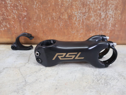 Vorbau von Bontrager, BONTRAGER RSL BLENDR VORBAU OCLV CARBON 7° – 31,8 MM / 1 - 1/8" – 100MM vor USEDBIKES - OB.DE Hintergrund