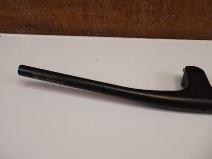 Lenker von Bontrager, BONTRAGER RSL MTB CARBON COCKPIT / 705MM X 70MM / - 13° / OCLV CARBON / 214G vor USEDBIKES - OB.DE Hintergrund
