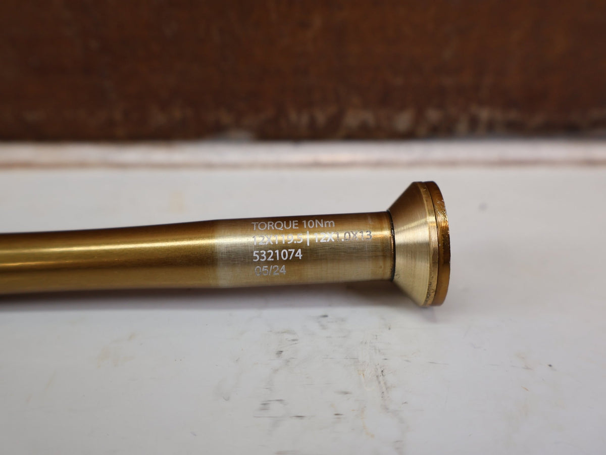Zubehör von Trek, BONTRAGER SWITCH LEVER PRO STECKACHSEN SET GOLD / TREK vor USEDBIKES-OB.DE Hintergrund