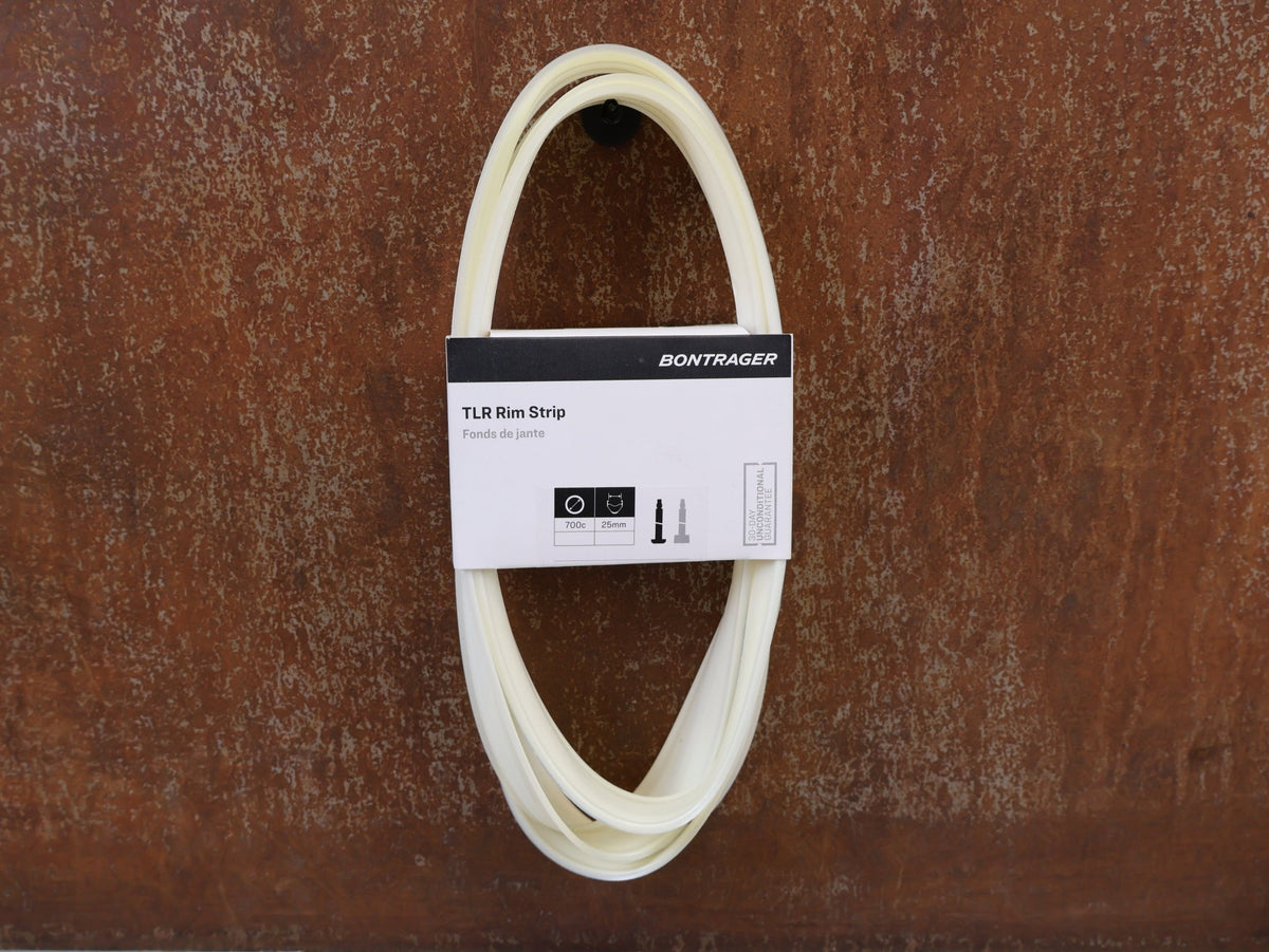 Reifen von Bontrager, Bontrager TLR Felgenband 700c x 25 mm Tubeless W574595 vor USEDBIKES-OB.DE Hintergrund