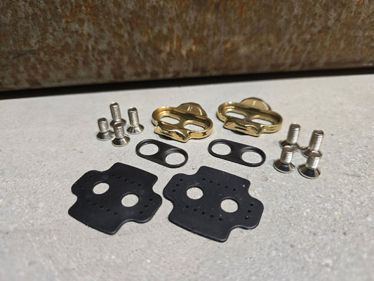 Zubehör von Crankbrothers, CRANKBROTHERS PEDALPLATTEN STANDART RELEASE KIT 15 / 6 GRAD / OEM vor USEDBIKES - OB.DE Hintergrund