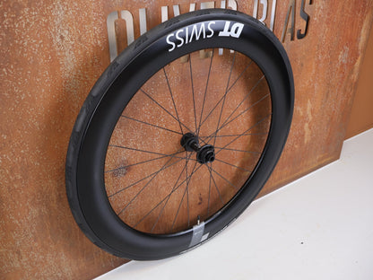Laufrad/Laufradsatz von Dt Swiss, DT SWISS ARC 1400 DICUT® DB 62 / 80 LAUFRADSATZ – CARBON / DISC / SHIMANO HG vor USEDBIKES - OB.DE Hintergrund