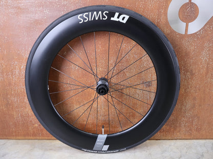 Laufrad/Laufradsatz von Dt Swiss, DT SWISS ARC 1400 DICUT® DB 65 / 80 LAUFRADSATZ – CARBON / DISC / SHIMANO ROAD vor USEDBIKES - OB.DE Hintergrund