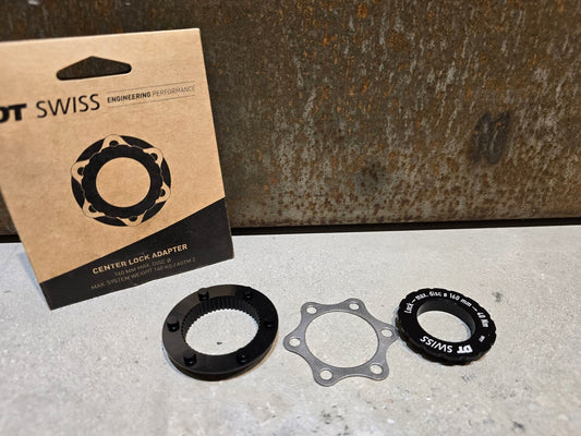 Zubehör von Dt Swiss, DT SWISS CENTER LOCK ADAPTER DISC MAX. 160MM in variant_title vor USEDBIKES - OB.DE Hintergrund