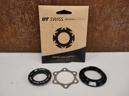 Zubehör von Dt Swiss, DT SWISS MTB ADAPTER / CENTERLOCK AUF 6-LOCH / BIS 230 MM vor USEDBIKES-OB.DE Hintergrund