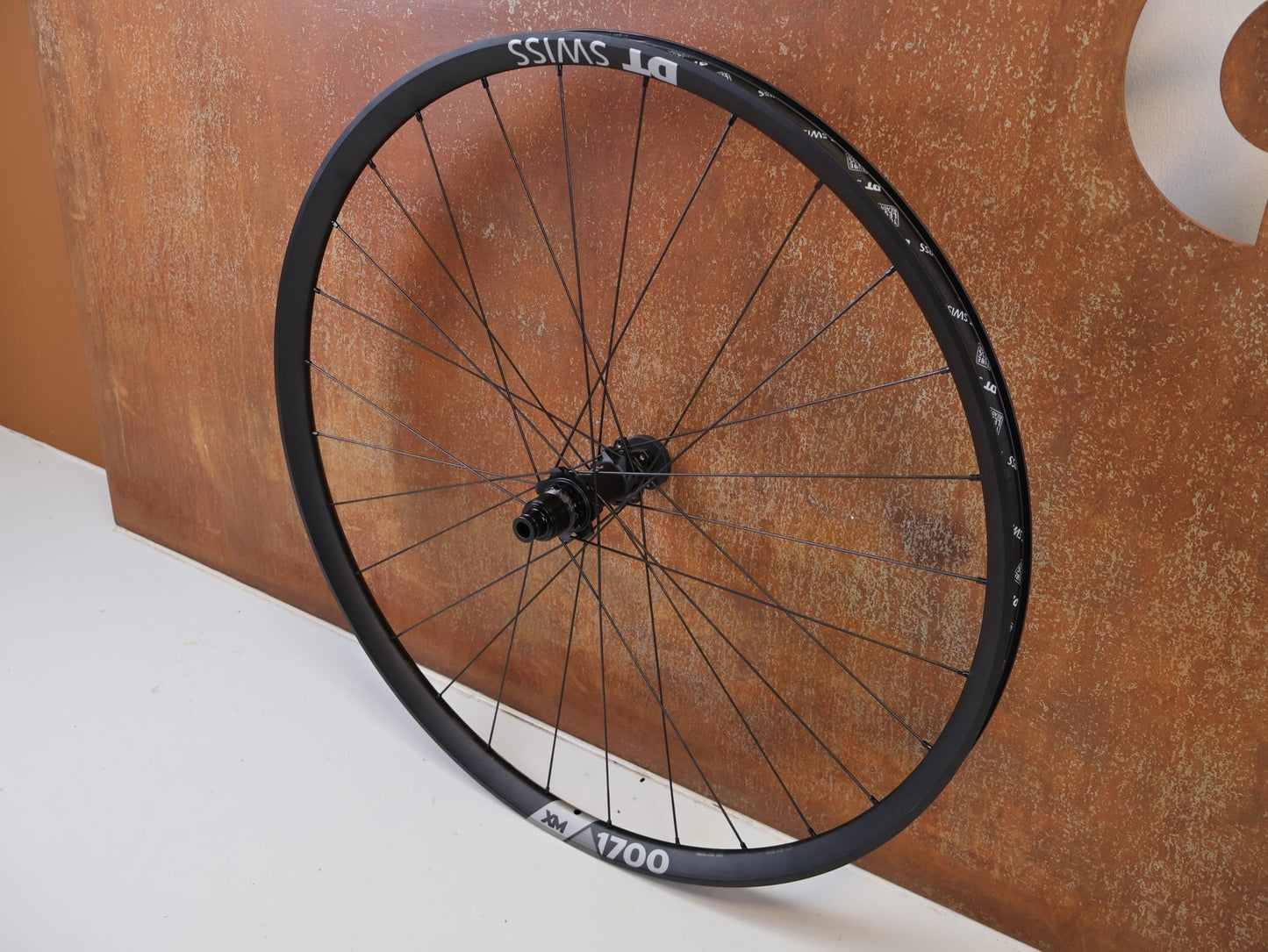 Laufrad/Laufradsatz von Dt Swiss, DT SWISS XM 1700 SPLINE 30 29 BOOST LAUFRADSATZ XD vor USEDBIKES-OB.DE Hintergrund