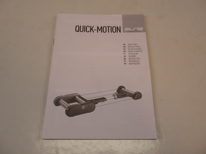 Rollentrainer von Tacx, ELITE QUICK MOTION ROLLENTRAINER FREIE ROLLE SCHWARZ vor USEDBIKES-OB.DE Hintergrund